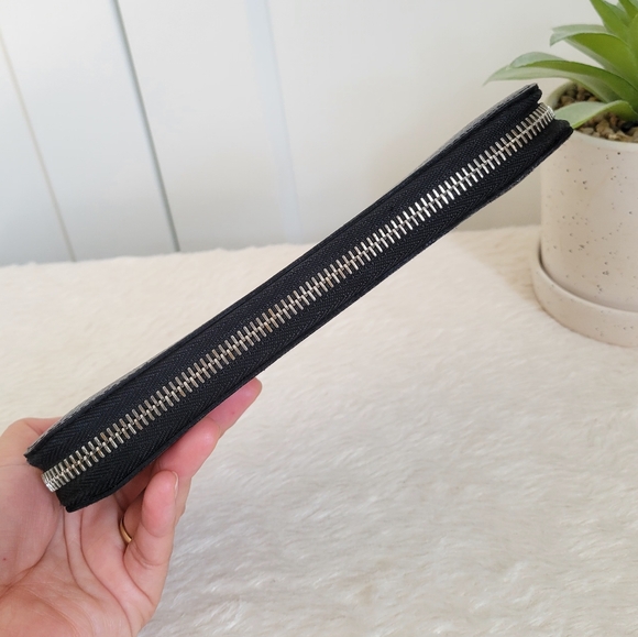 💕 Authentic Louis Vuitton Zippy Wallet Damier Graphite - Picture 6 of 16